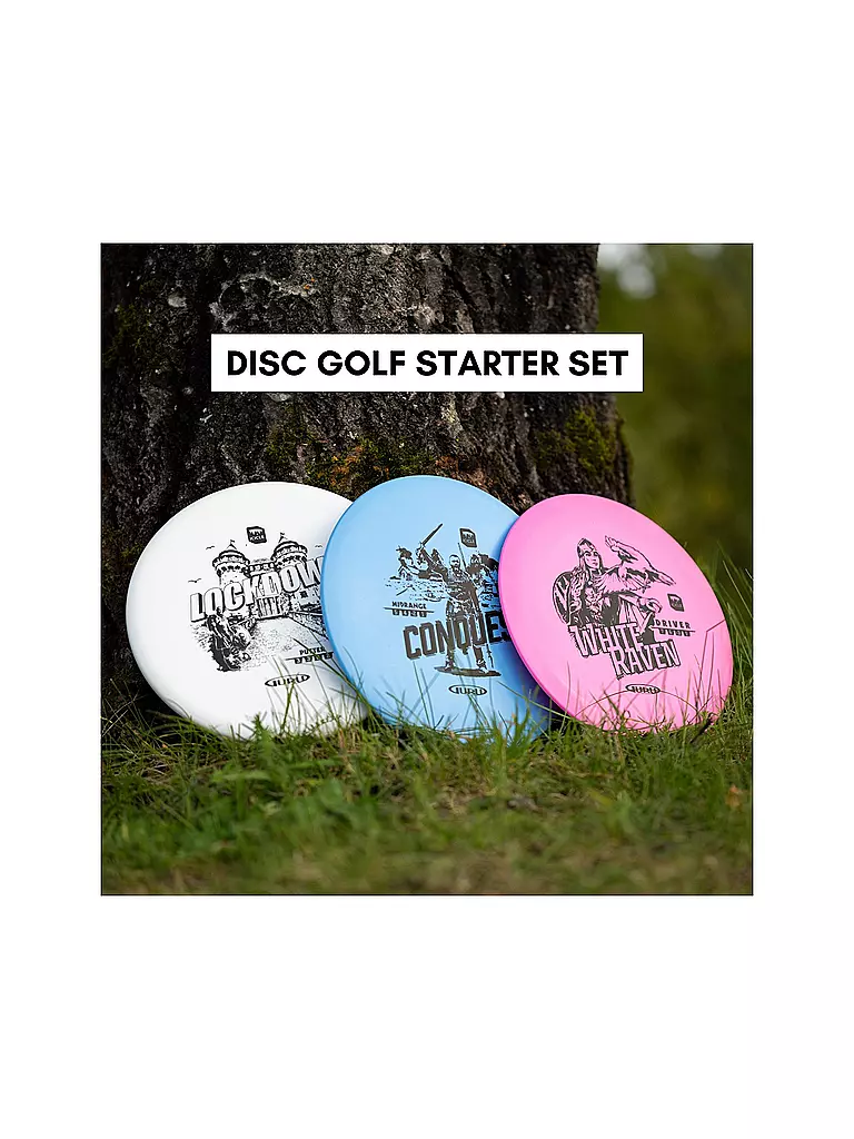 GURU | Kit de démarrage de disc golf, 3 pièces |