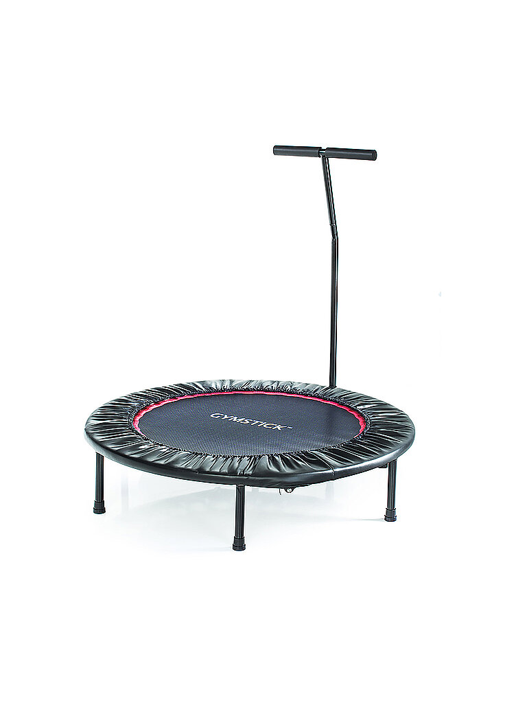 Trampoline de fitness avec poignée noir