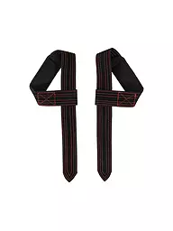 GYMSTICK | Lanières de levage en cuir | Noir