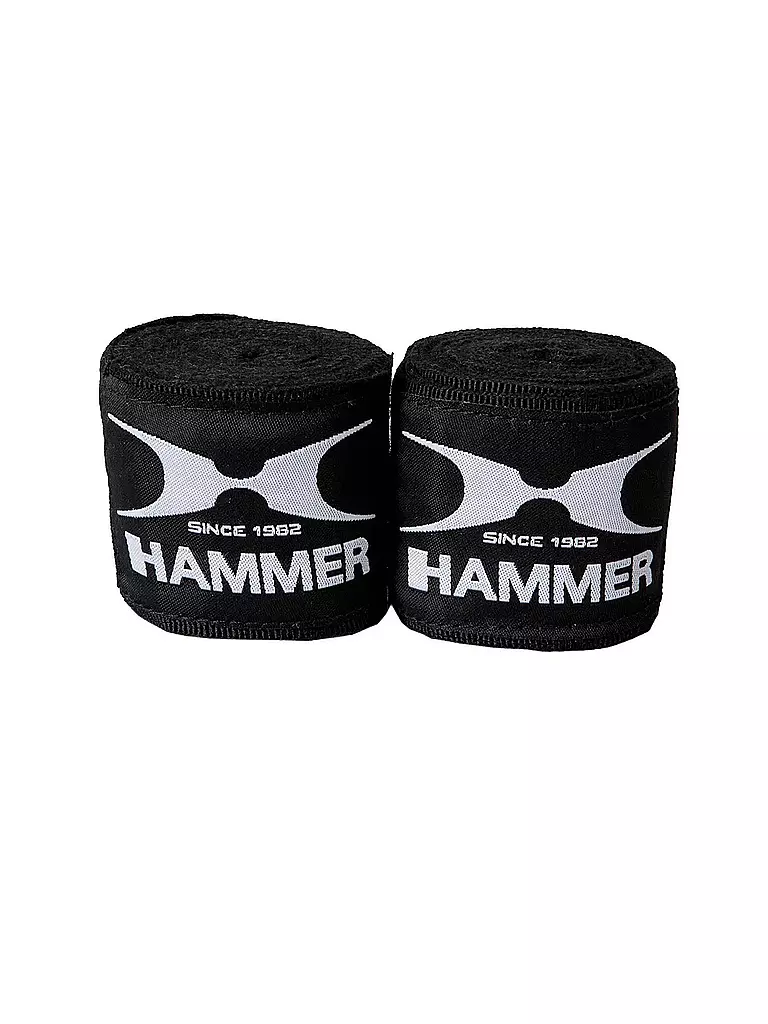 HAMMER | Boxbandage élastique 3,5 m | Noir