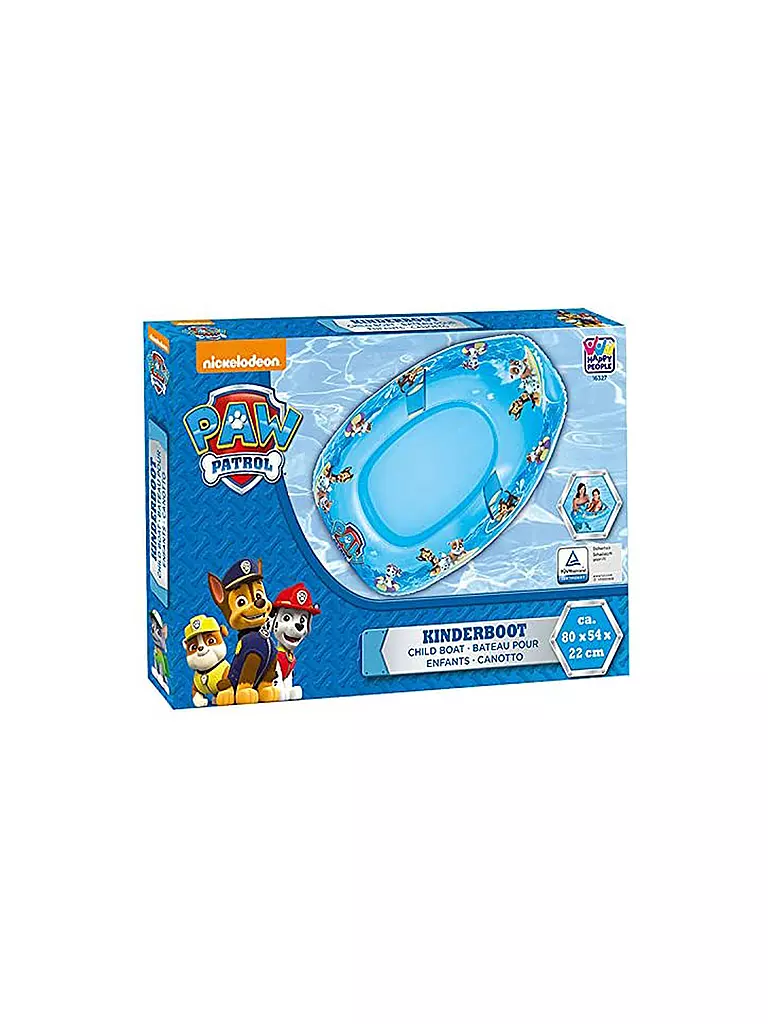 HAPPY PEOPLE | Kinderboot Paw Patrol | Aucune couleur