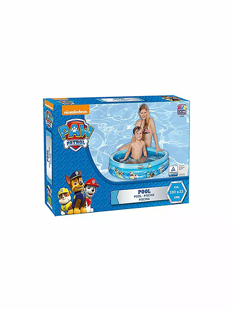 HAPPY PEOPLE | Planschbecken 3 Ringe Paw Patrol | Aucune couleur