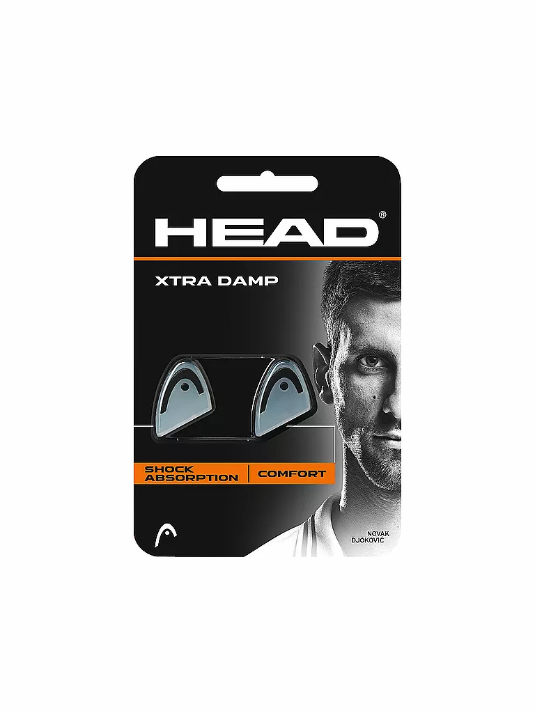 HEAD | Amortisseur de raquette de tennis XTRA DAMP | Noir