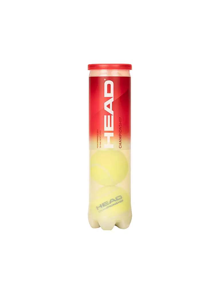 HEAD | Balles de tennis Championship - Lot de 4 |