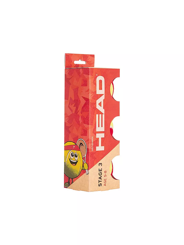 HEAD | Balles de tennis pour enfants 3B Stage 3 |