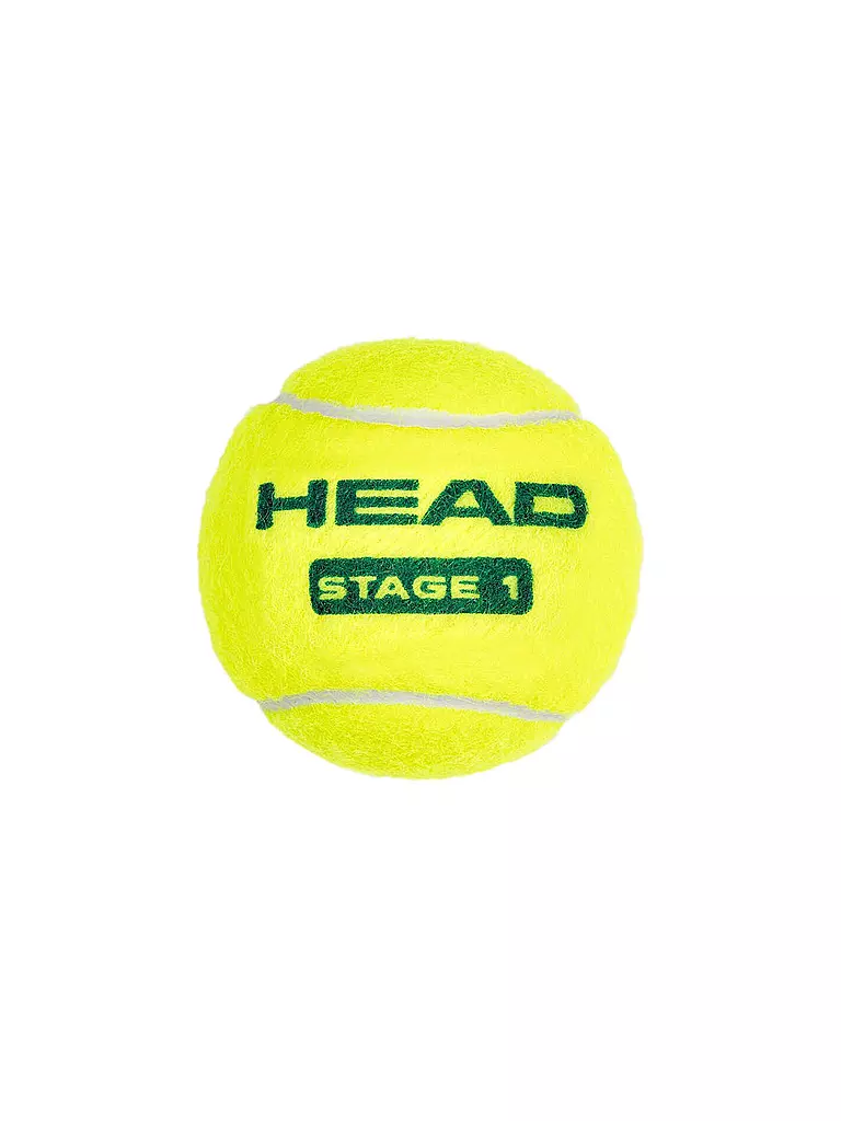 HEAD | Balles de tennis Stage 1 | Jaune