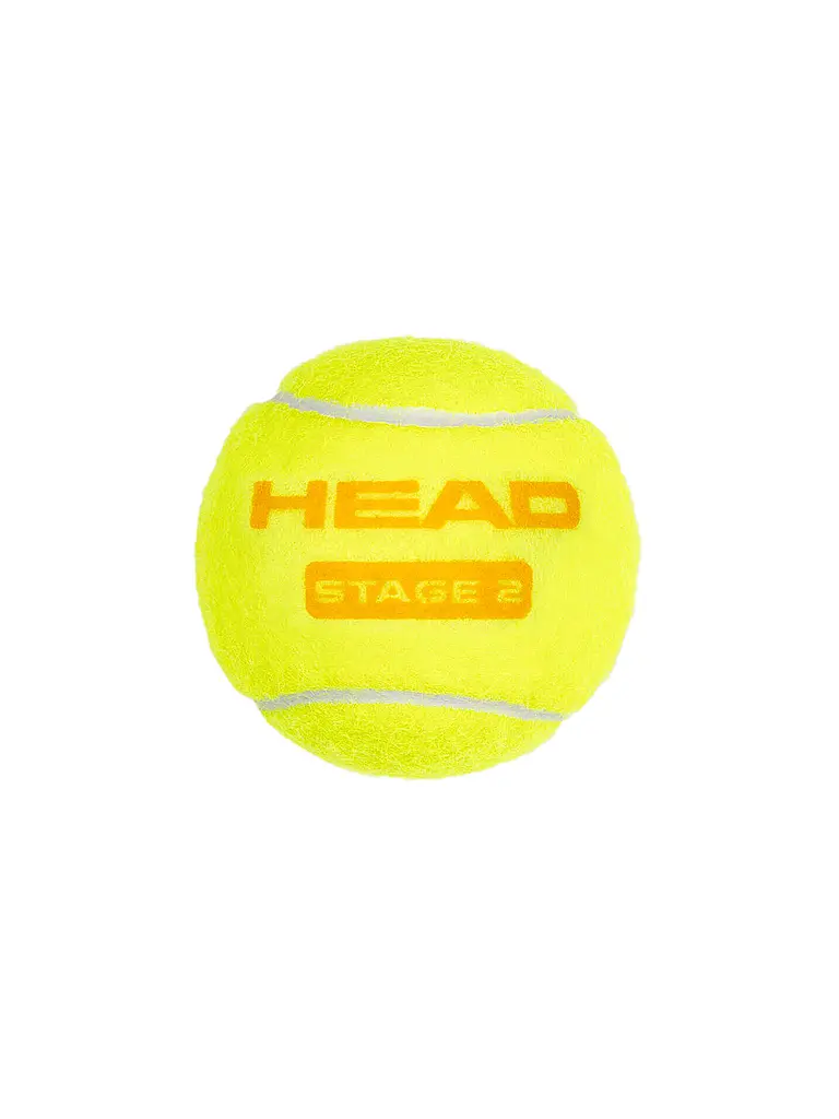 HEAD | Balles de tennis Stage 2, lot de 3 |