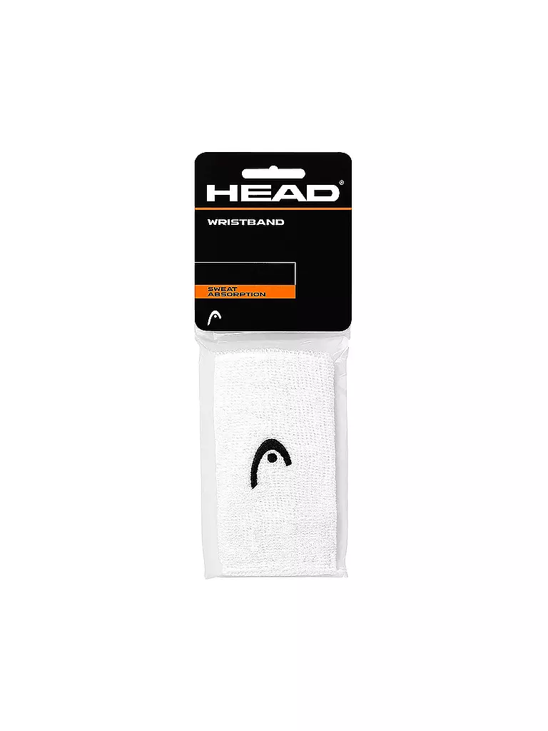 HEAD | Bandeaux de poignet de tennis 5'' | Blanc