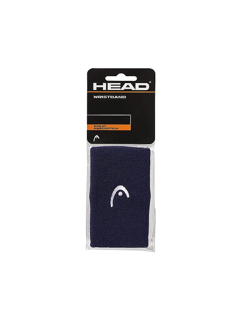HEAD | Bandeaux de poignet de tennis 5'' | Bleu foncé