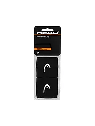 HEAD | Bandeaux de poignet de tennis 2,5" | Noir