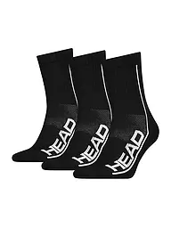 HEAD | Tennissocken Performance Short Crew 3er Pack | Noir