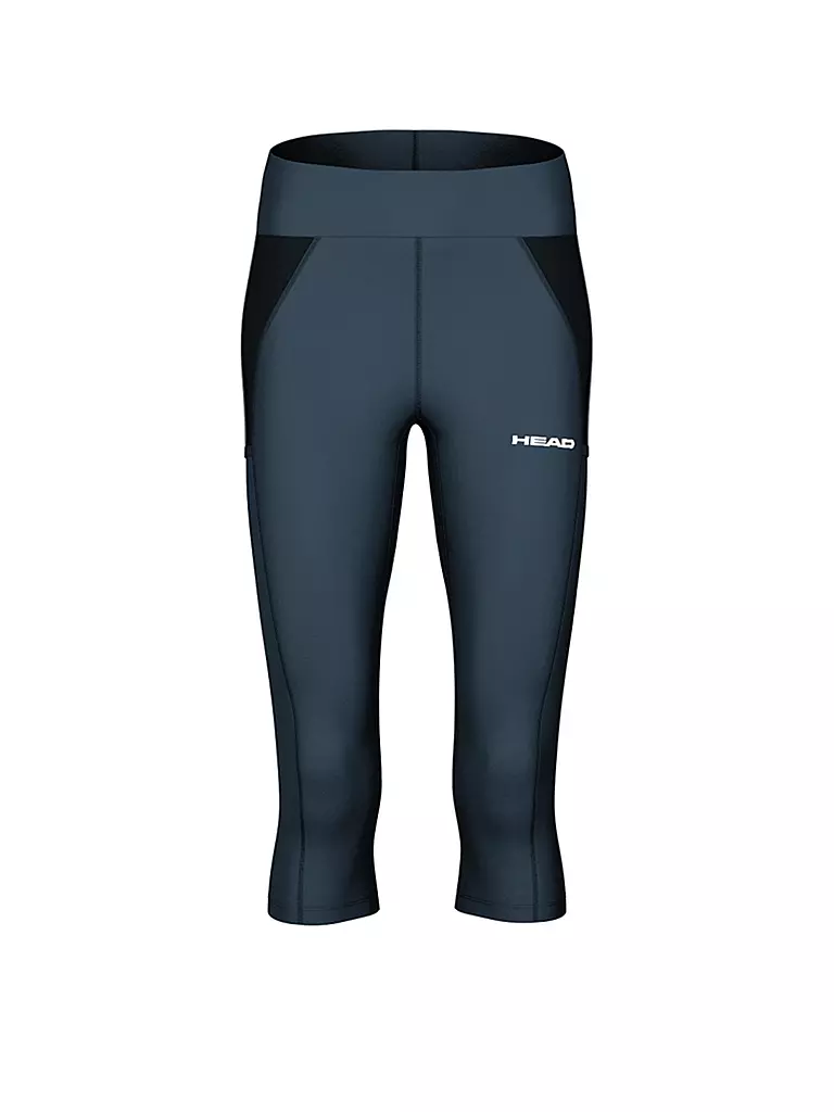 HEAD | Collant de tennis technique 3/4 pour femmes | Bleu foncé