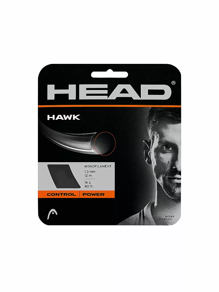 HEAD | Cordage de tennis Hawk | Gris