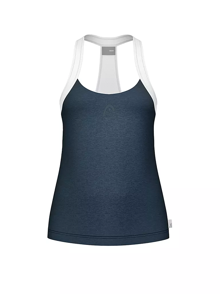 HEAD | Débardeur de tennis Play Tech pour femmes | Bleu foncé