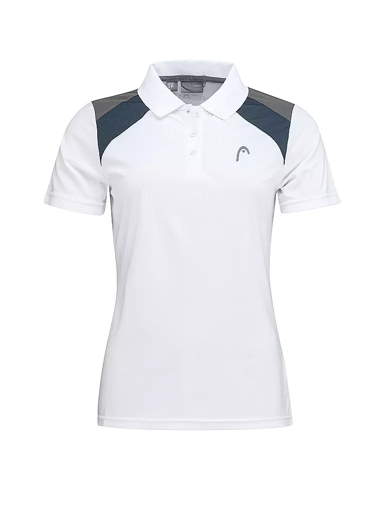 HEAD | Damen Tennispolo Club 22 Tech | Blanc