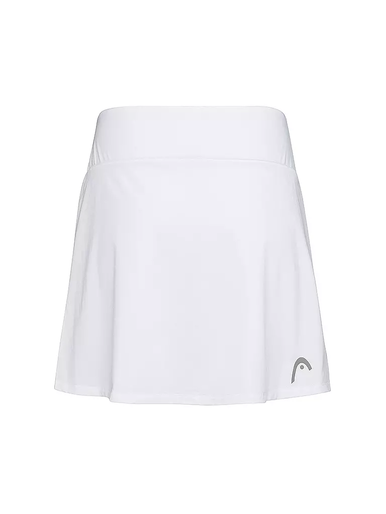 HEAD | Damen Tennisrock Club Basic Skort Long | Blanc