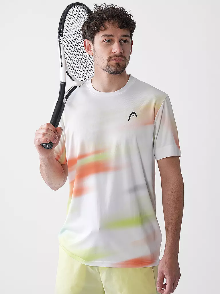 HEAD | Haut de tennis Blur pour hommes | Multicolore
