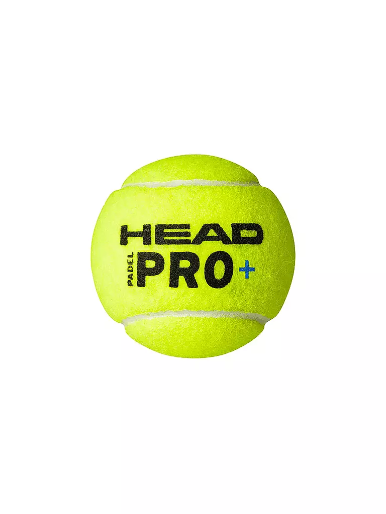 HEAD | PRO+ 3 Balles de padel | Jaune