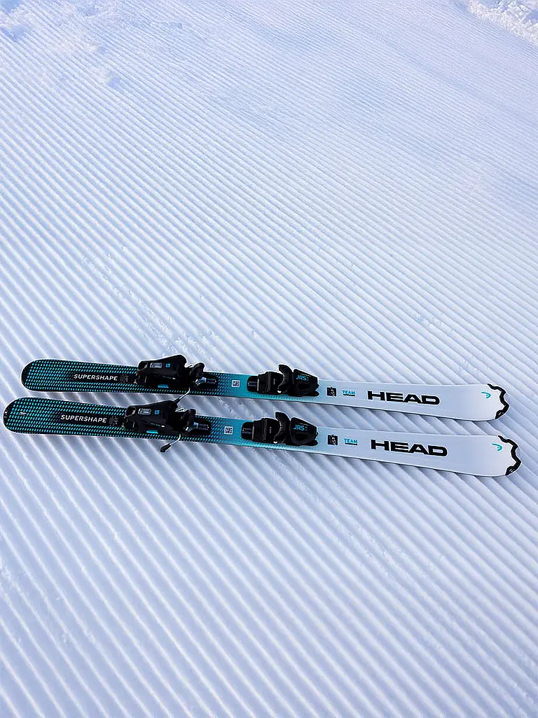 HEAD | Set de skis junior Supershape Team Easy + JRS 4.5 GW | Blanc