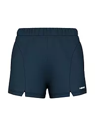HEAD | Short de tennis Dynamic pour femmes | Bleu foncé