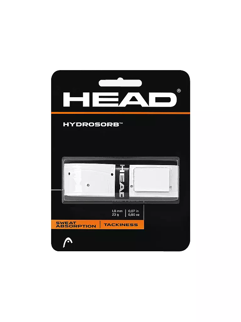 HEAD | Surgrip de tennis Hydrosorb | Blanc