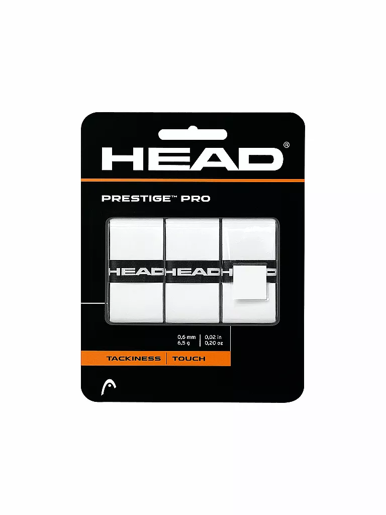 HEAD | Surgrips de tennis Prestige Pro | Blanc