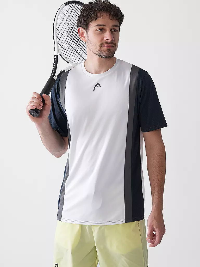 HEAD | T-shirt de tennis Club pour hommes | Bleu foncé