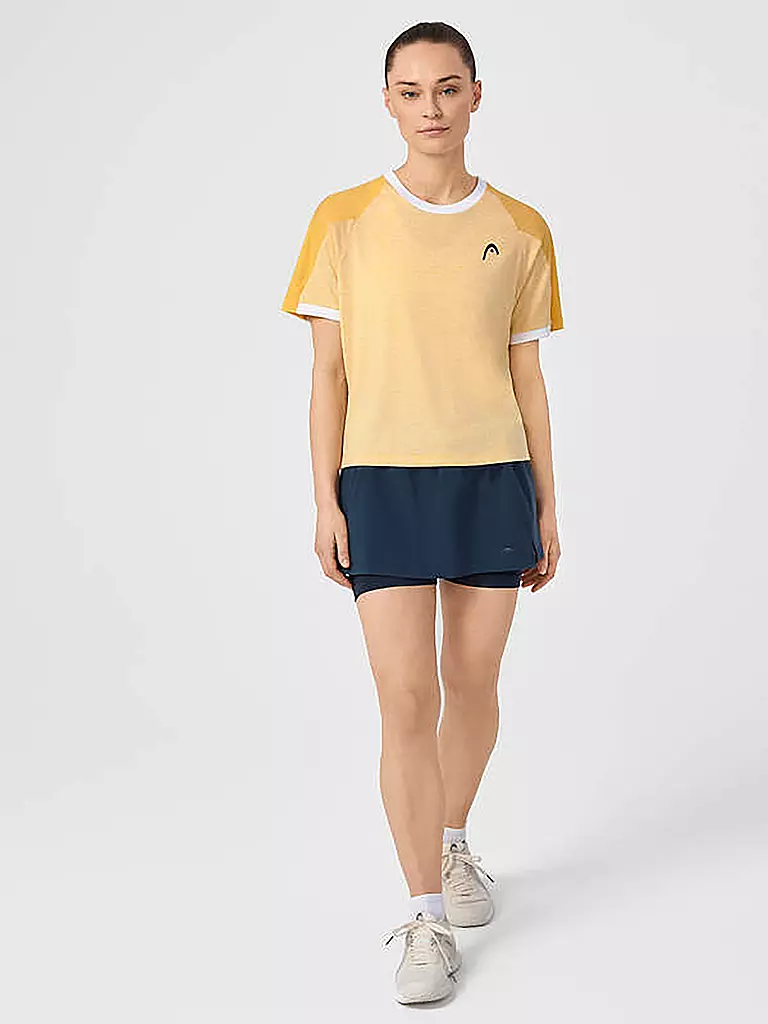 HEAD | T-shirt de tennis pour femmes Play Tech | Orange