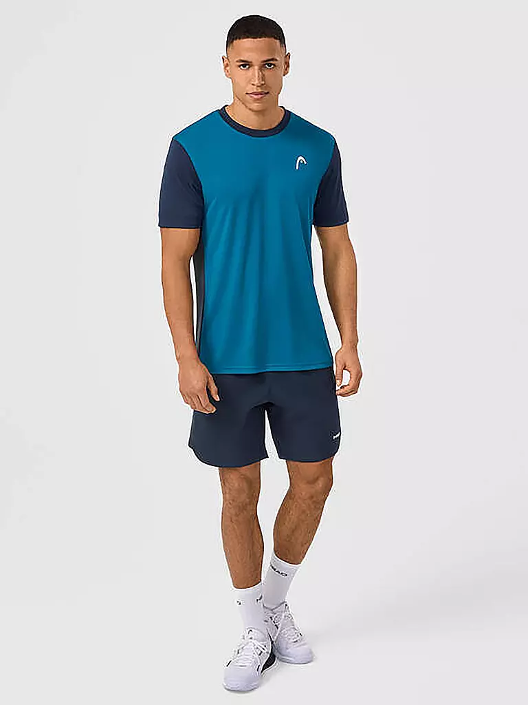HEAD | T-shirt de tennis Slice pour hommes | Pétrole