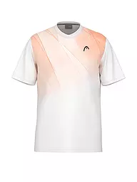 HEAD | T-shirt de tennis Topspin pour hommes | Blanc