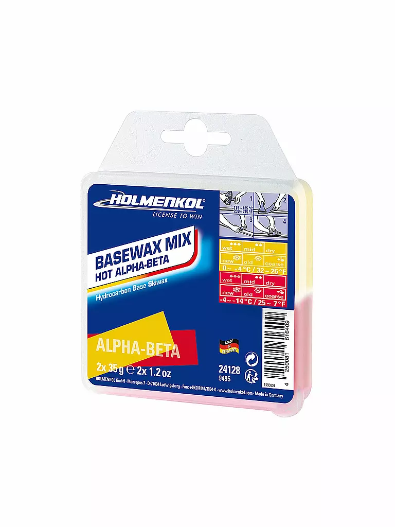 HOLMENKOL | Skiwachs Worldcup Mix Hot | Aucune couleur