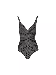 HOT STUFF | Maillot de bain femme col en V | Noir