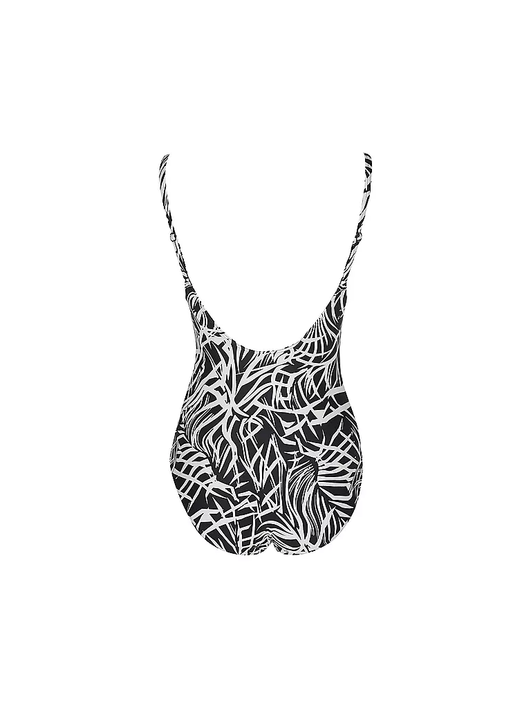 HOT STUFF |  Damen Badeanzug V-Neck | Noir