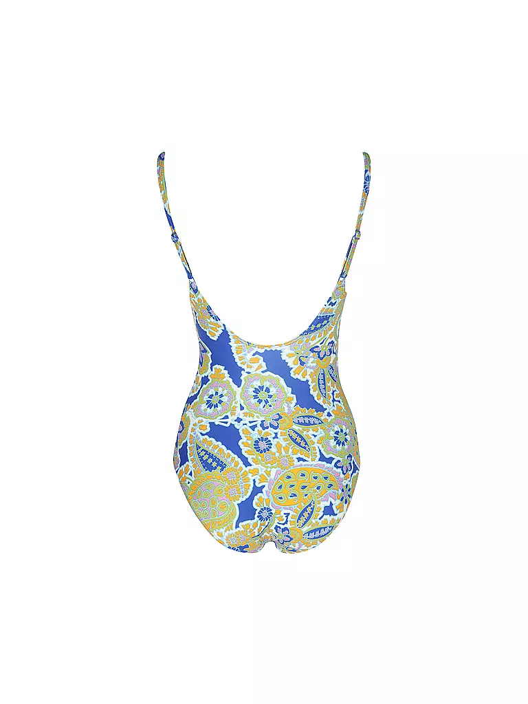 HOT STUFF |  Damen Badeanzug V-Neck | Bleu