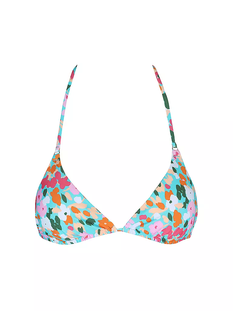 HOT STUFF |  Damen Bikinioberteil Triangel Print | Multicolore