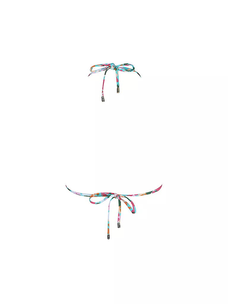 HOT STUFF |  Damen Bikinioberteil Triangel Print | Multicolore