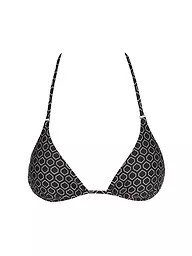 HOT STUFF |  Damen Bikinioberteil Triangel Solid  | Noir