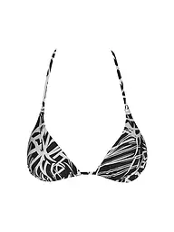 HOT STUFF |  Damen Bikinioberteil Triangel Solid  | Noir