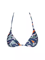 HOT STUFF |  Damen Bikinioberteil Triangel Solid  | Vert clair