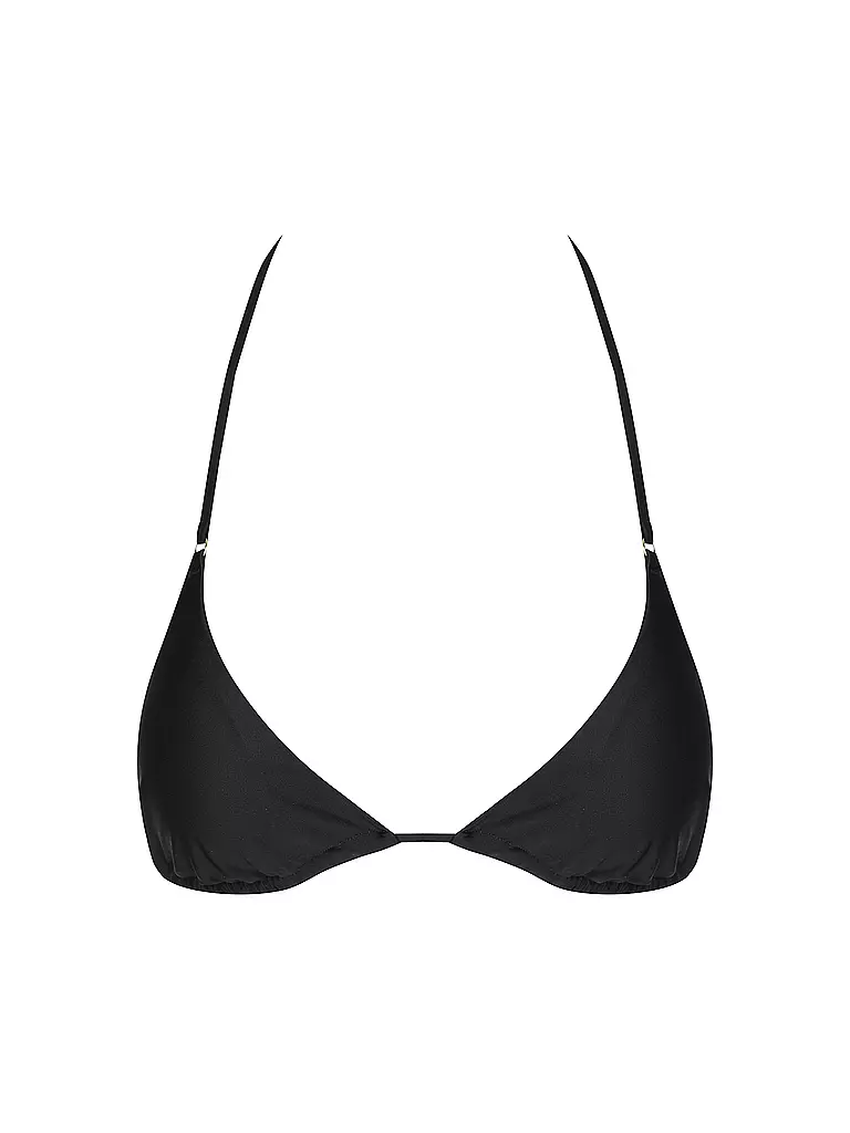 HOT STUFF |  Damen Bikinioberteil Triangel Solid  | Noir