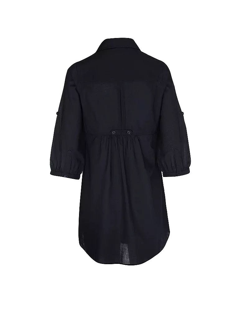 HOT STUFF |  Damen Blusenkleid Marseille  | Bleu foncé