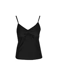 HOT STUFF |  Damen Tankinioberteil Solid  | Noir