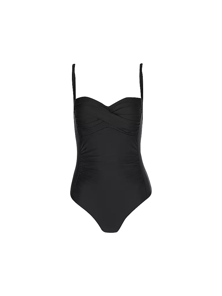 HOT STUFF | Damen Badeanzug Wraped | Noir