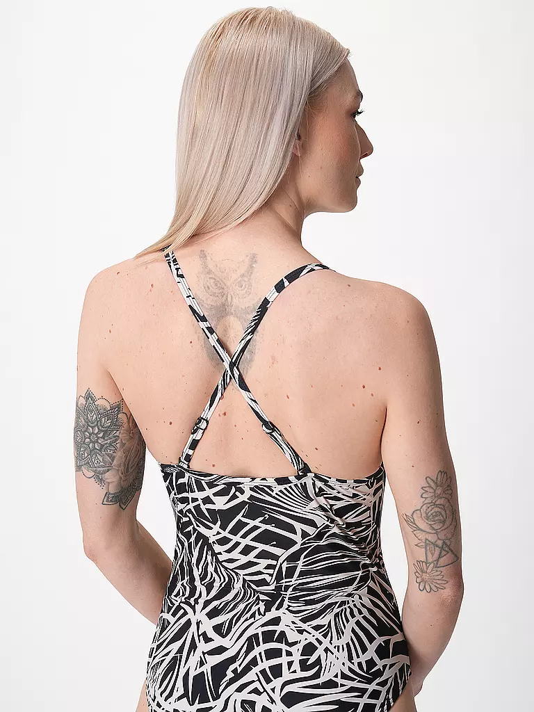 HOT STUFF | Damen Badeanzug Wraped | Noir