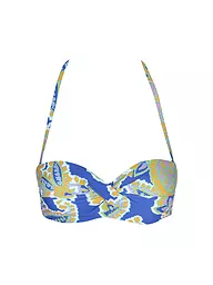 HOT STUFF | Damen Bikinioberteil Bandeau | Bleu