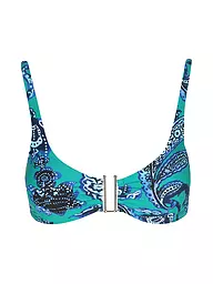 HOT STUFF | Damen Bikinioberteil mit Spange | Vert foncé