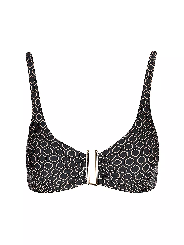 HOT STUFF | Damen Bikinioberteil mit Spange | Noir