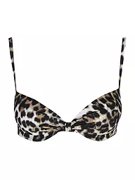 HOT STUFF | Damen Bikinioberteil Push up  | Camel