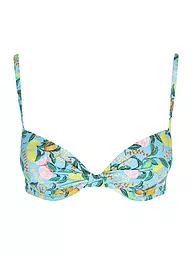 HOT STUFF | Damen Bikinioberteil Push up  | Bleu clair