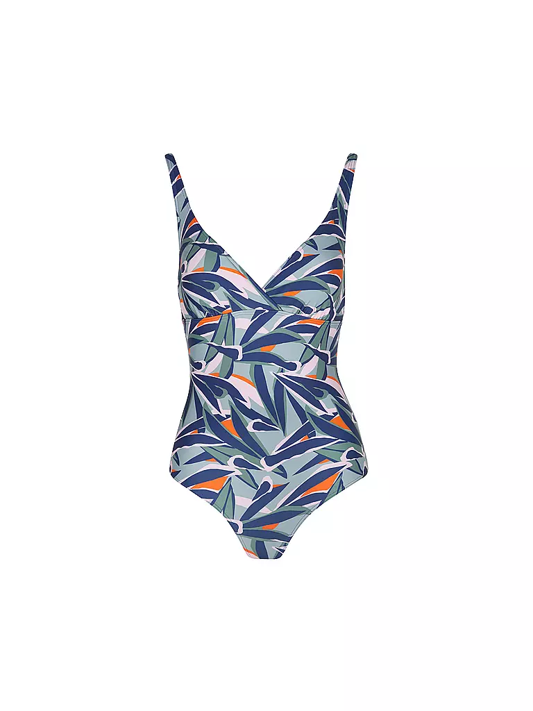 HOT STUFF | Maillot de bain femme col en V | Vert clair